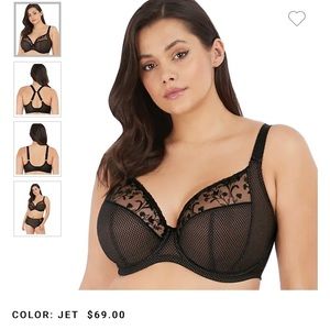 NWT Elomi Charley Floral Side Support Plunge Bra